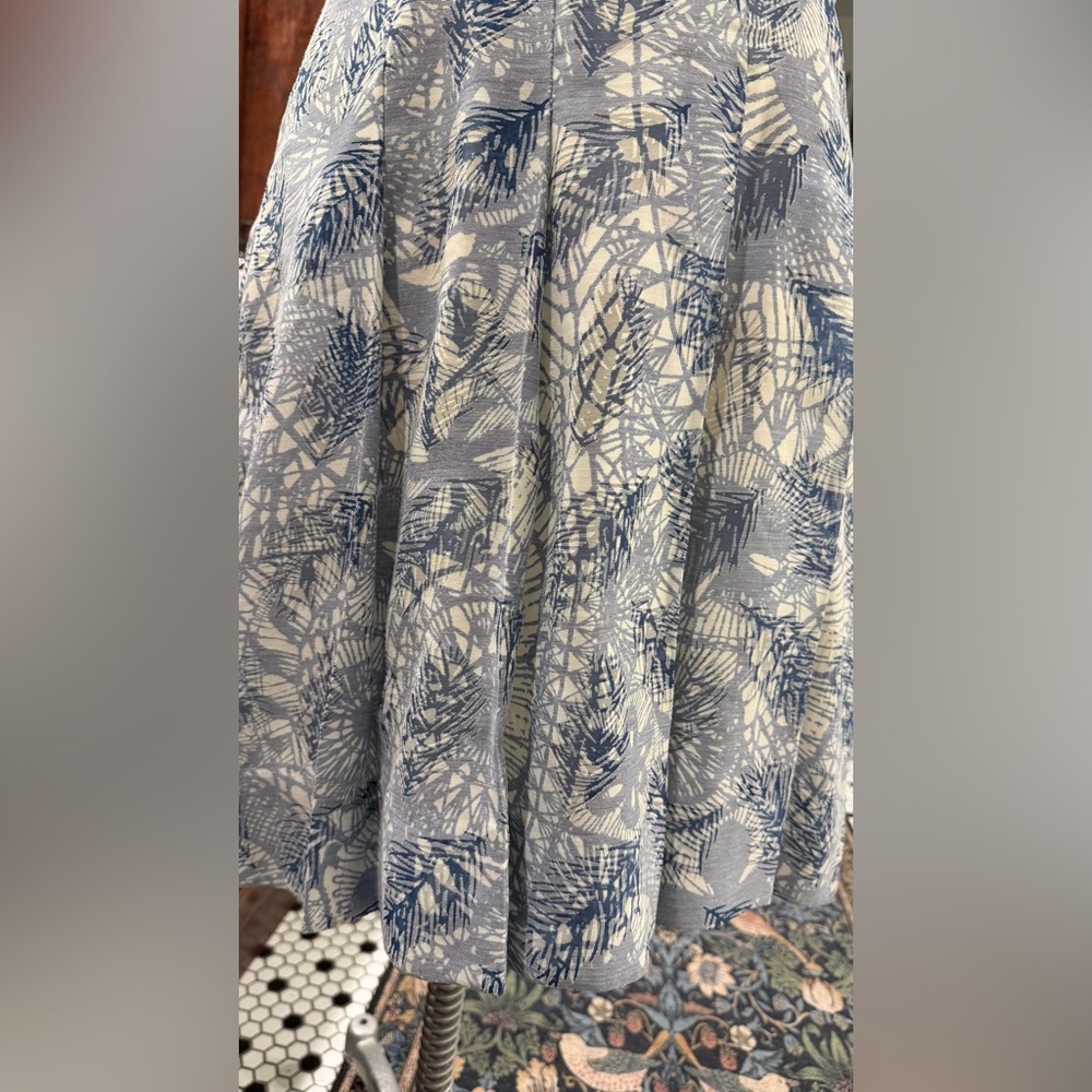 Tory Burch Short-Sleeve Textured Jacquard Shirtdress - Sz 12 (Fits like 8-10) - Picture 9 of 15